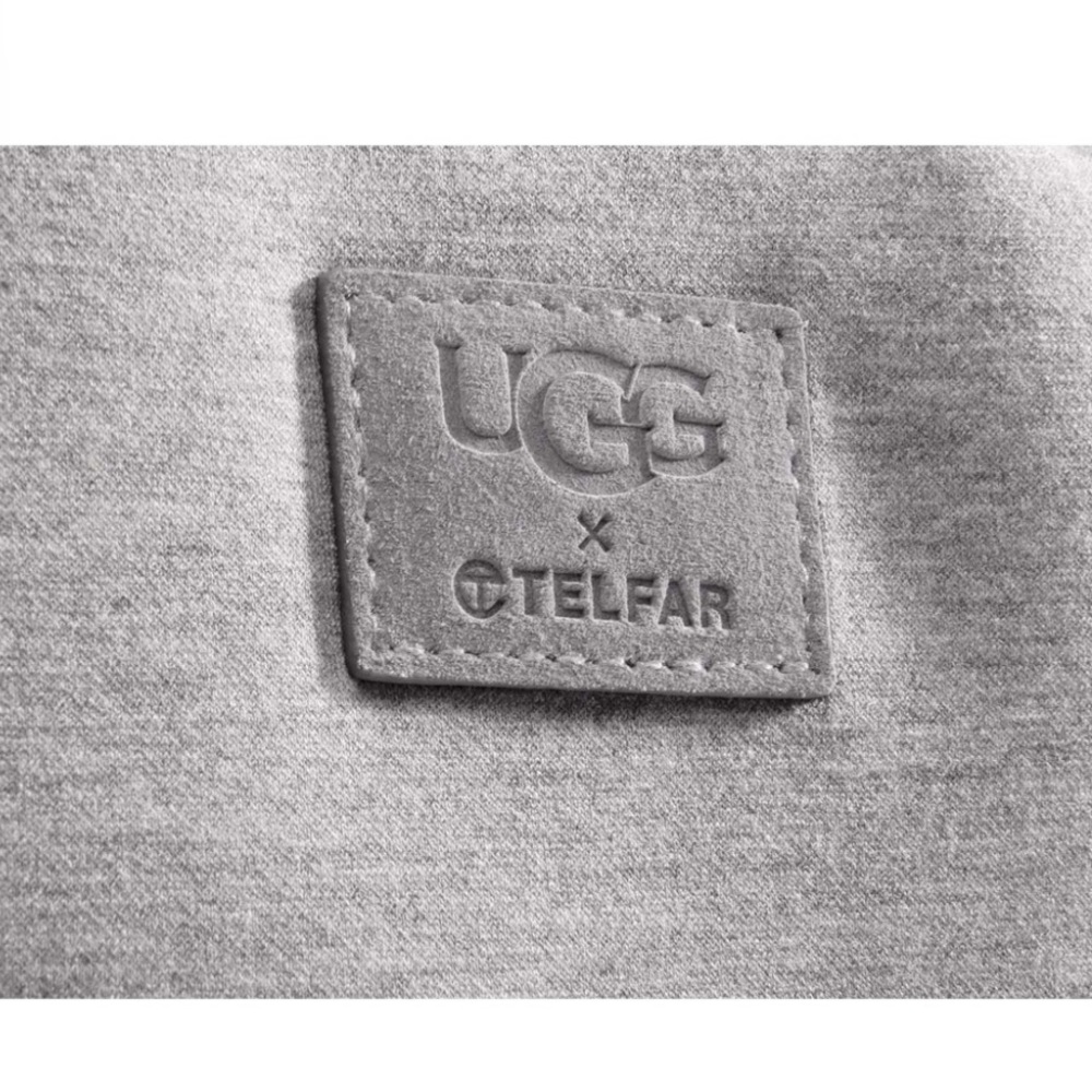 Brand New UGG x TELFAR Large Fleece Shopper - Heather Grey (NWT) - Picture 5 of 10